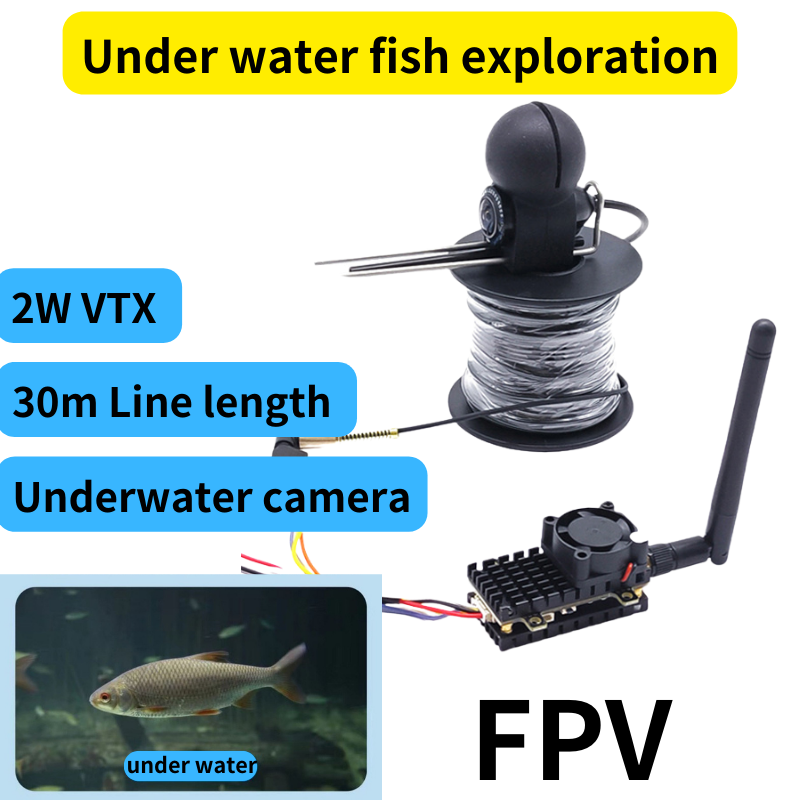 Underwater Fishing Camera - 2W image transmission wireless underwater fish