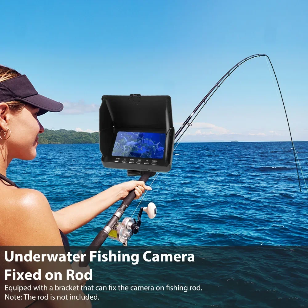 Fish Finder 5.0 Inch LCD Displ - đánh giá và giá Underwater Fishing Camera