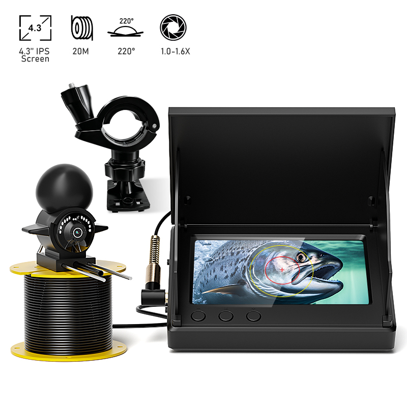 4.3'' LCD Portable Fish Finder - đánh giá và giá Underwater Fishing Camera