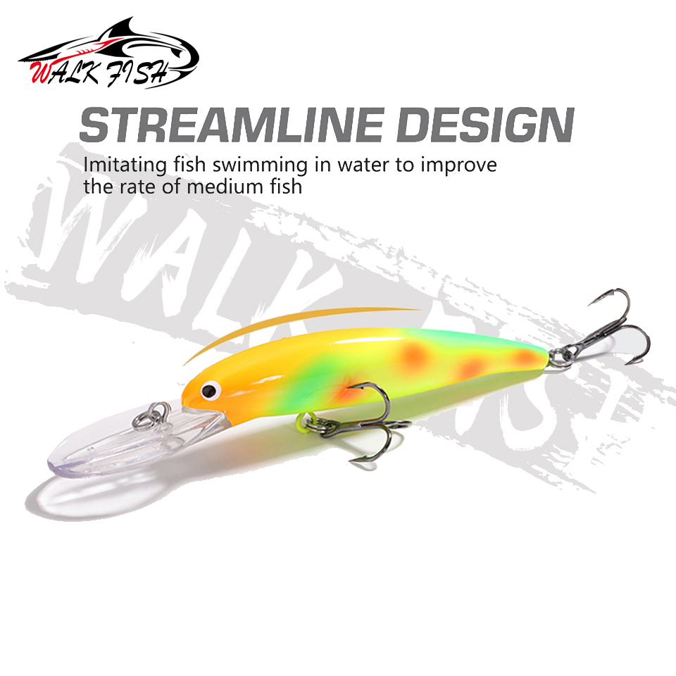 WALK FISH 12g 20g Floating Big - đánh giá và giá Quality Fishing Equipment