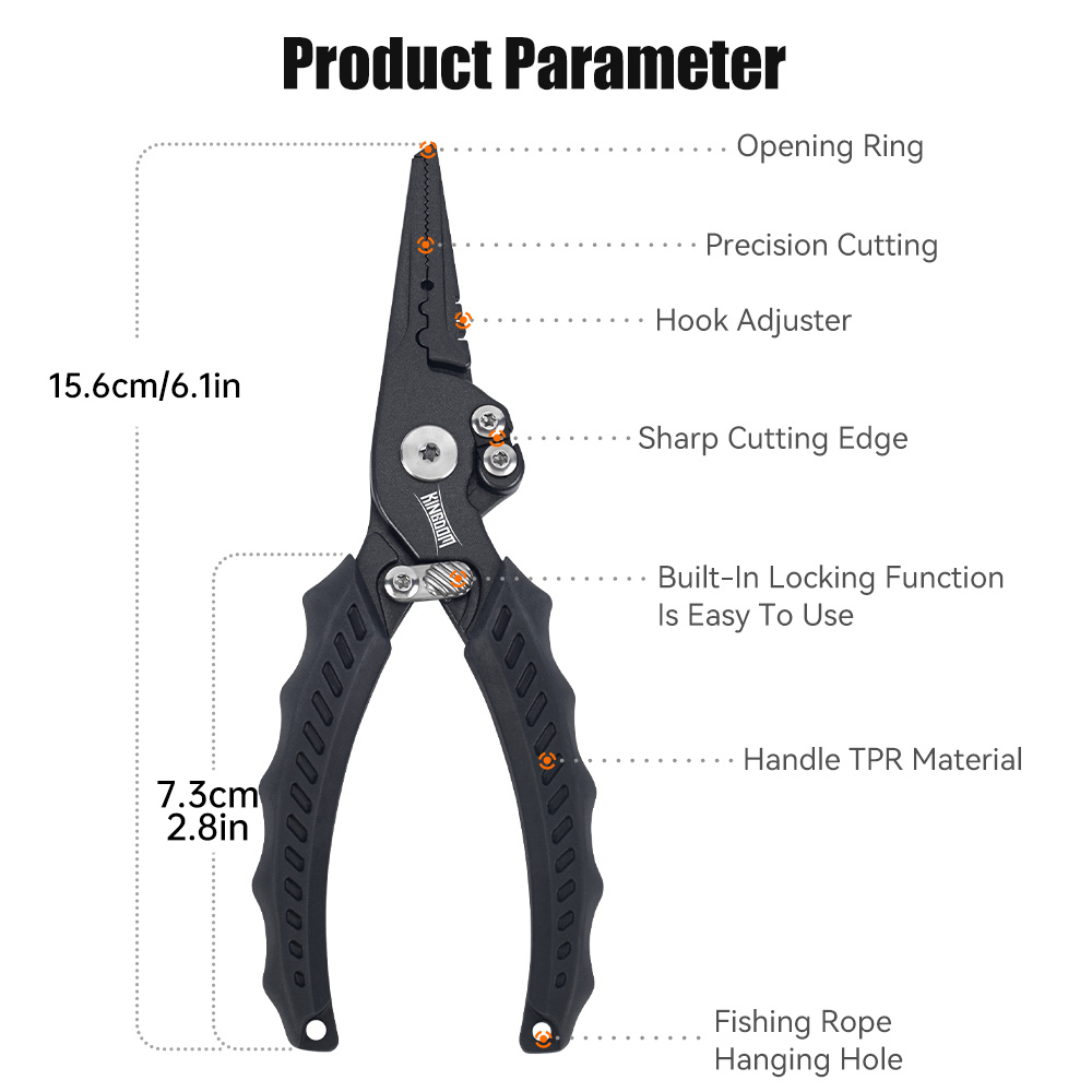 Kingdom Fishing Pliers Multifu - đánh giá và giá Fishing Equipment Basics
