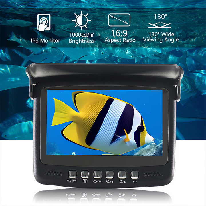 4.3 Inch Screen  Underwater 15 - đánh giá và giá Underwater Fishing Camera