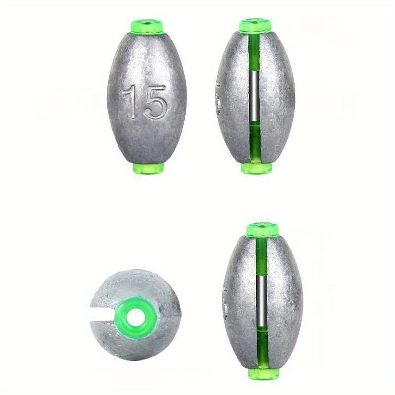 15/20/30G Olive Shape Lead Sin - đánh giá và giá Fishing Equipment And Tools