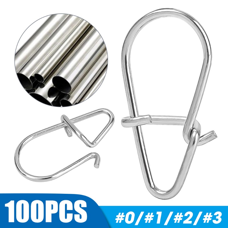 100PCS Stainless Steel Fishing - đánh giá và giá Fishing Equipment Basics