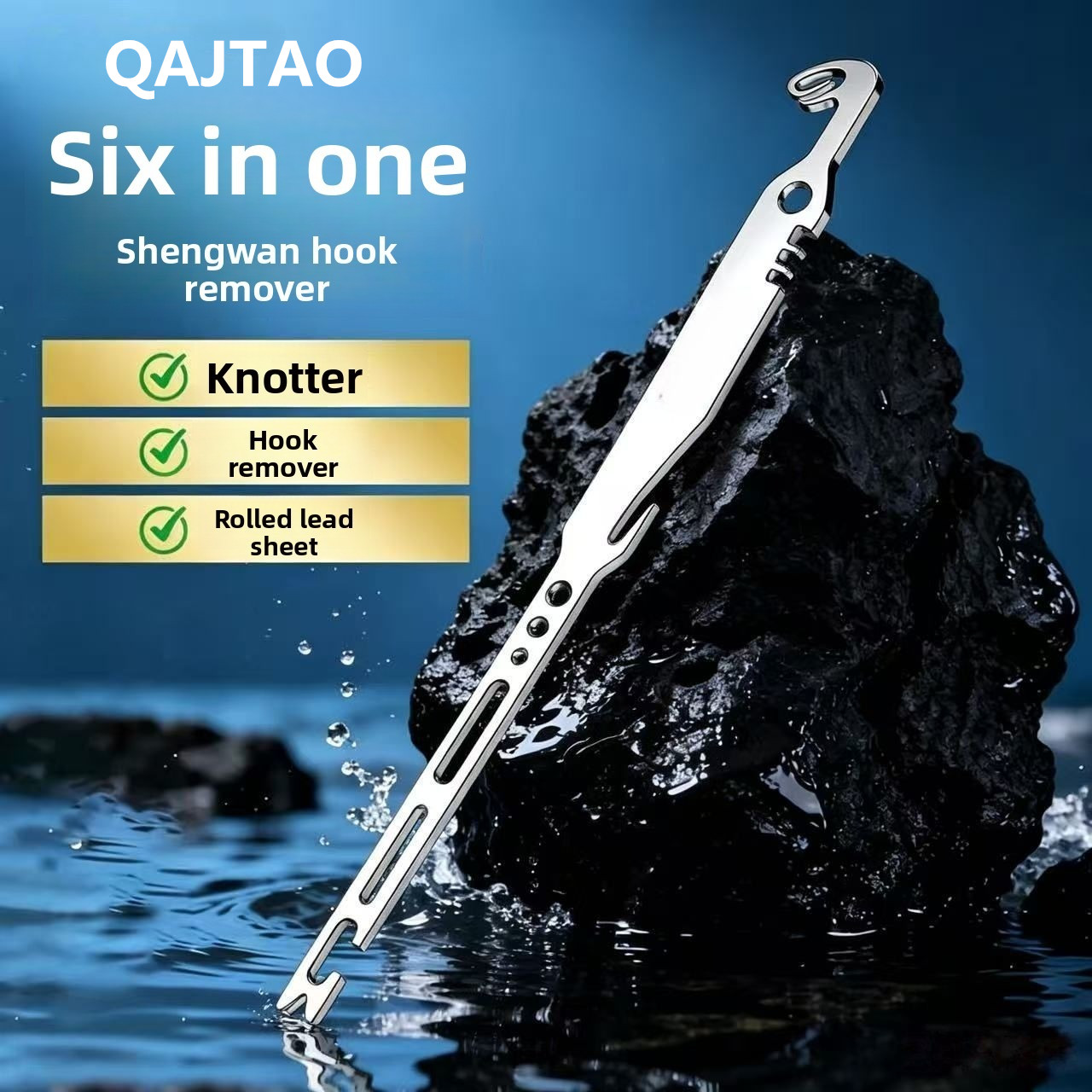 QAJTAO 4 Pieces 6-in-1 Stainle - đánh giá và giá Fishing Equipment Amazon